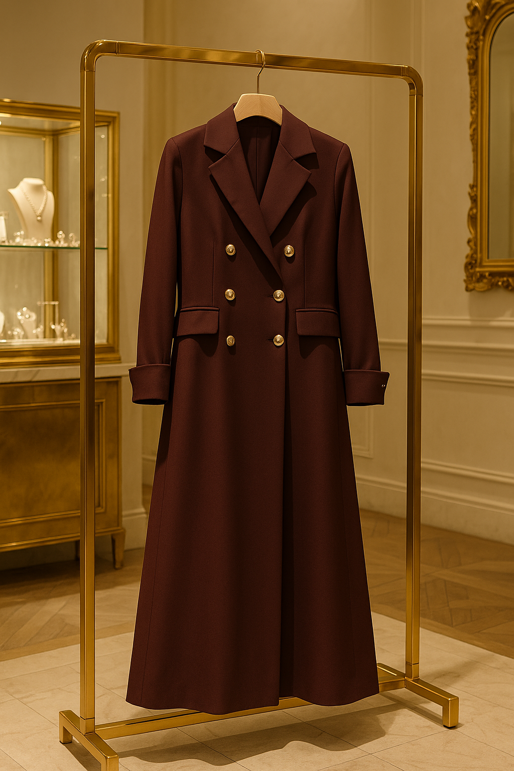 Old money style overcoat – Parisian chic winter fashion